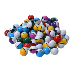 Balle à tordre en forme d'œuf de 4,5 mm, couleurs mélangées, figurine d'anime, Pokéball, monstre de poche avec mini figurine, machine à tordre, jouet pour enfants - Product Image 3