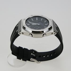 חם מכירת שעון שינוי ga2100 mod ערכת מתכת במקרה סיליקון גומי רצועה עבור החלפת חלק GA-2100 - Product Image 4