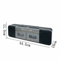 Lecteur de cassette radio CD de haute qualité, radio AM FM SW, lecteur de cassette avec fonction d'inversion automatique