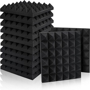 Paneles Acústicos Piramidales Ignífugos de Poliuretano de Alta Densidad para Aislamiento Térmico y Acústico para Grabación - Product Image 1