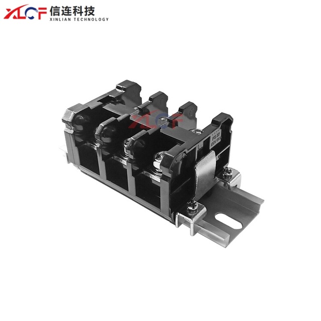 Heavy Current Power Terminal Block Connector Brass Contact Screw Connection for Automation Equipment and Control Panel
