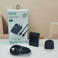 Chargeur de voyage universel d'usine, chargeur de téléphone portable intelligent, charge turbo, câble C pour Motorola X50, pour Xiaomi, pour ordinateur portable, appareil photo