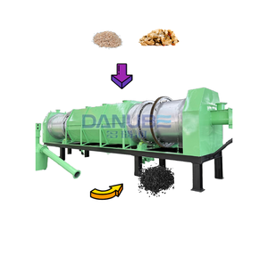 Sistema Automatizado de Carbonización de Biomasa, Producción de Carbón Vegetal de Alto Rendimiento, Cáscara de Coco, Residuos Agrícolas, Maquinaria de Ahorro de Energía - Product Image 1