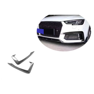 Deflectores de fibra de carbono perfectos para faros antiniebla de Audi <span class=keywords><strong>A4</strong></span> 2018 - Product Image 1