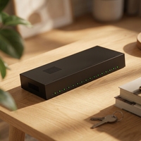 Hub de charge USB-C de qualité industrielle à 16 ports avec alimentation 600W et station de charge rapide PD