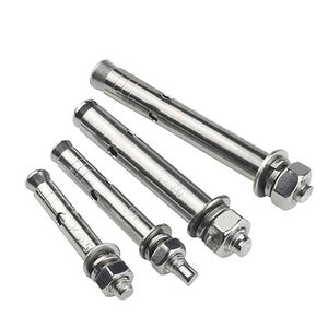 Anclaje de Cuña DIN529 A2 70 de Acero Inoxidable 304 M6, Perno de Expansión de Alta Resistencia para Concreto con Tuerca y Arandela - Product Image 1
