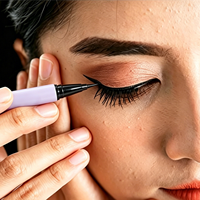 Eyeliner liquide à pointe ultra fine en gros, résistant aux bavures, longue tenue, application facile, stylo de maquillage créatif pour les yeux