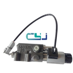 Válvula Solenoide Original 583970 para Excavadoras CAT Modelos 330 336 349D C9 C13, Repuestos para Bomba de Ventilador - Product Image 1