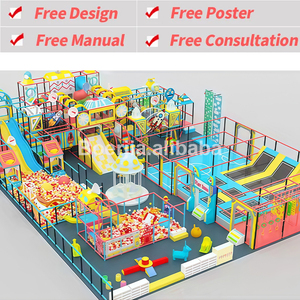 Equipo de Juegos Interior No Tóxico para Niños con Pisos Acolchados Suaves y Paneles Educativos para Áreas Preescolares - Product Image 2