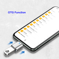 Vente chaude haute vitesse 5Gbps 10Gbps transfert de données LED USB 3.0 vers adaptateur de Type C convertisseur OTG USB-A vers USB C pour téléphones