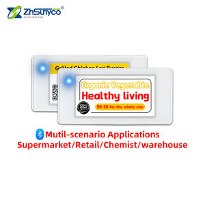 Étiquettes de prix numériques Zhsunyco BLE-213BWRY 2,4 GHz BLE <span class=keywords><strong>ESL</strong></span> avec écran Eink pour les rayons de supermarchés - Product Image 2