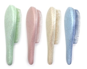 Cepillo Desenredante Ecológico de Paja de Trigo, Cepillo para Desenredar el Cabello para Adultos, Niños, Hombres y Mujeres - Product Image 1