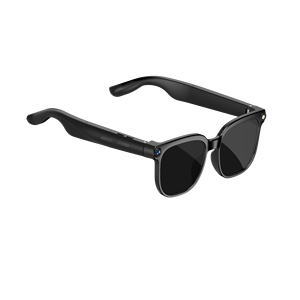 Lunettes de sport intelligentes M02S AI avec caméra, enregistrement vidéo portable, appel audio BT, casque intelligent portable pour les activités de plein air - Product Image 4