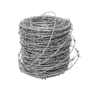 High Tensile Galvanized 500 Meter <b>Other</b> Barbed <b>Wire</b> <b>Mesh</b> Per Coil ISO9001 Certified Protection Use - Product Image 2