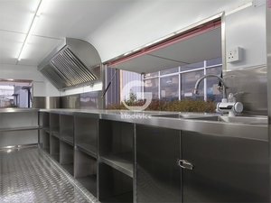 Remorques de Cuisine Mobile Concession Camion-Restaurant Entièrement Équipé Crème Glacée Pizza Café Camion Alimentaire à Vendre USA - Product Image 6