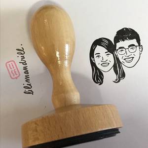 Oficina preentintado montaje premontaje Flash <span class=keywords><strong>sello</strong></span> manija personalizar regalo novia y novio retrato <span class=keywords><strong>sello</strong></span> - Product Image 5