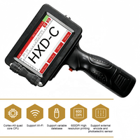 Imprimante à jet d'encre thermique portable haute vitesse pour l'impression de codes QR, codes-barres, dates, numéros, logos et codes de lots sur divers matériaux