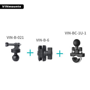 Soporte de Manillar para Bicicleta y Motocicleta VINmounts Super Clamp para Cámaras GoPro y Cámaras de Acción - Product Image 4