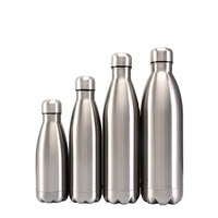 Bouteille isotherme en acier inoxydable à double paroi de 350 ml/500 ml/750 ml pour sublimation, vierge, avec logo personnalisé, vente en gros