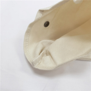 CH Organic Travel Makeup Pouch Natural Cotton Muslin <b>Envelope</b> Dust Bag With Magnet Button Closed Cloth <b>Gift</b> Packing Bag Custom - Product Image 5