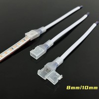 Connecteur de câble sans soudure à 2 broches (8mm/10mm/12mm) 12V/24V/110V/220V pour bande LED – Vente en gros