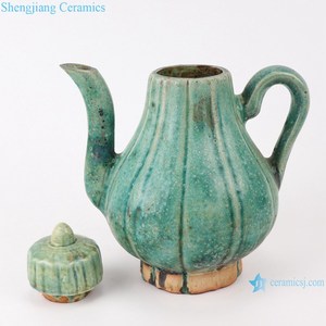 RZSP24 ชิ้นงานเซลาดอนขนาดใหญ่จากเตาเผาหลงฉวน ราชวงศ์ซ่ง แบบเปิด - Product Image 3