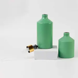 シャンプーとボディウォッシュグレーのシャンプーボトル用の新しいセットスタイルのアルミニウムボトル750 mlのプラスチックボトルがEBIで登場します