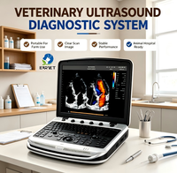 Appareil d'échographie portable EUR VET pour diagnostic vétérinaire mobile des animaux, avec design compact type ordinateur portable