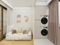 Armario de Madera para Guardar Ropa, Armario de Esquina de 3 Puertas, Armario de Madera de Lujo Integrado, Muebles Modernos para Guardar Ropa en el Dormitorio
