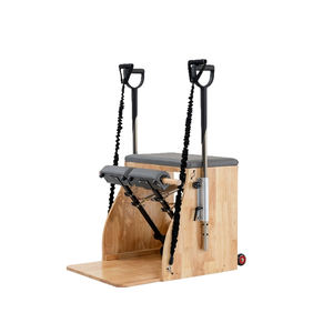 Sedia Pilates Wunda in Quercia con Maniglie Combo, Design Resistente per Studio Pilates ed Esercizi <span class=keywords><strong>Yoga</strong></span> - Product Image 1