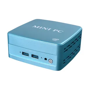 迷你电脑游戏桌面迷你电脑酷睿i7 2 * LAN MiniDP，Type-C，4 * USB支持Win-dows/Linux