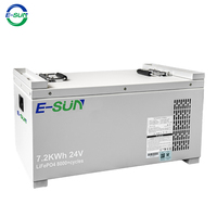 Baterai LFP Nigeria 12v 24v Desain Modular yang Dapat Ditumpuk 100ah 200ah 280ah Baterai LiFePO4 Tenaga Surya dengan Perlindungan BMS Cerdas
