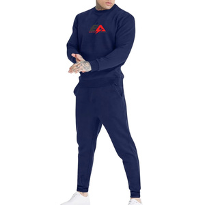2024 mejor chándal al por mayor para hombres conjuntos de prendas de vestir exteriores de punto Venta caliente logotipo personalizado hombres chándal logotipo personalizado - Product Image 1