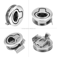 Loquet de serrure à fermeture rapide en acier inoxydable 316 de 2 pouces pour trappe de bateau, nouvelle collection Maine Lock