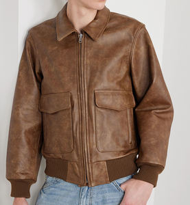 Cusrom للرجال مورد عالي الجودة مقاوم للماء سترة واقية من الرياح مع ياقة مطوية لأسفل - Product Image 2