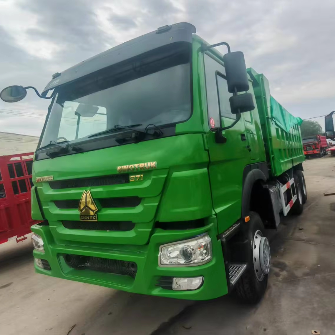 Самосвал Howo 6*4 10 колес 371HP 380HP карьерный самосвал 30 40-тонный самосвал с электронным брезентом