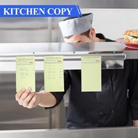 Kingcolor Bloc-notes en papier autocopiant pour les invités Liste de contrôle des hôtels pour les restaurants Bars Cafés Commande Serveur Serveur Livre
