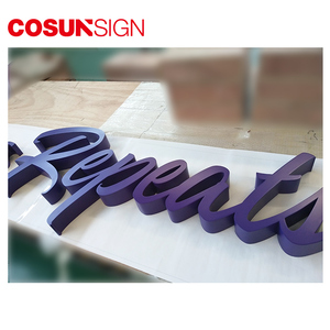 Cosun Segno Placca Commerciale Display Advertising <span class=keywords><strong>Taglio</strong></span> <span class=keywords><strong>Laser</strong></span> Segno - Product Image 4