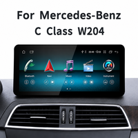 Radio con Pantalla Táctil de 10.25/12.3 Pulgadas para Mercedes Clase C W204/C204 NTG4.0/4.5 Android14 8+256GB CarPlay/Android Auto Navi 4G WiFi