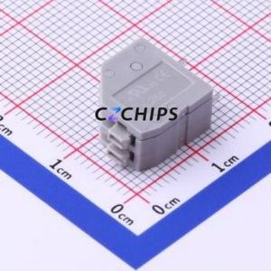 JL250A-25002E01 Spring Terminal Block Through hole Component (THT),P=2.5mm Connector 1x2P 2.5mm Gray Through Hole - Product Image 1