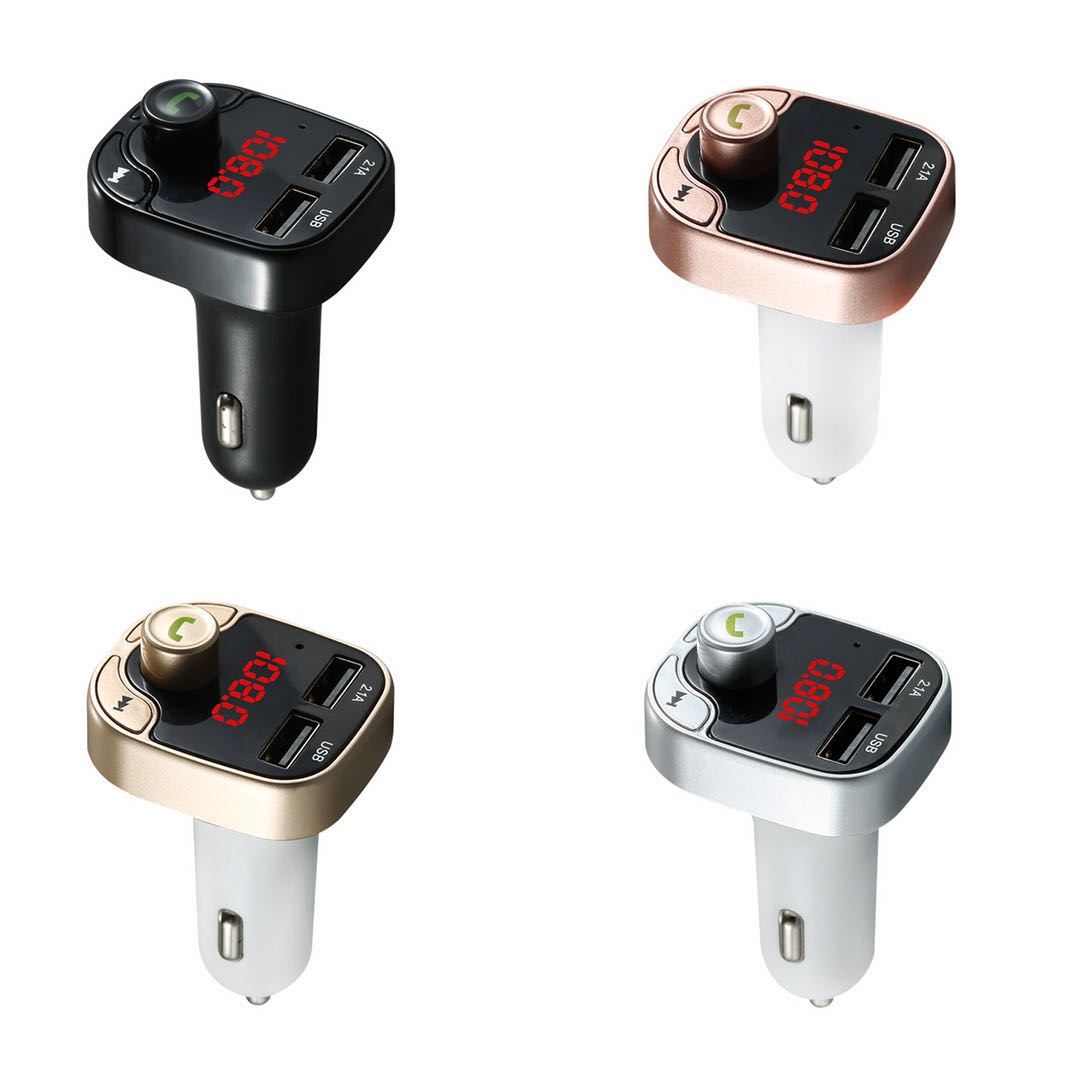 2021 Portable Car Charger Radio Car Kit Wireless Fm Transmitter MP3/MP4Dual Equipped Player radio Car Player with BT
