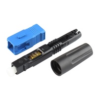 Cordon de brassage fibre optique SC/UPC à connexion rapide, vente en gros fabricant, E012-3-55S pour FTTH/FTTB/FTTX avec garantie 1 an