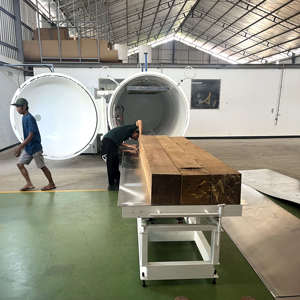 HF Vacuum Drying Container Wood Kiln Dryer <strong>for</strong> <strong>Sale</strong> 3 Cubic Meter - Product Image 2