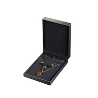 Boîte à bijoux en cuir et velours personnalisée avec logo, pour collier, bracelet, boucles d'oreilles et bague, vente en gros 2025