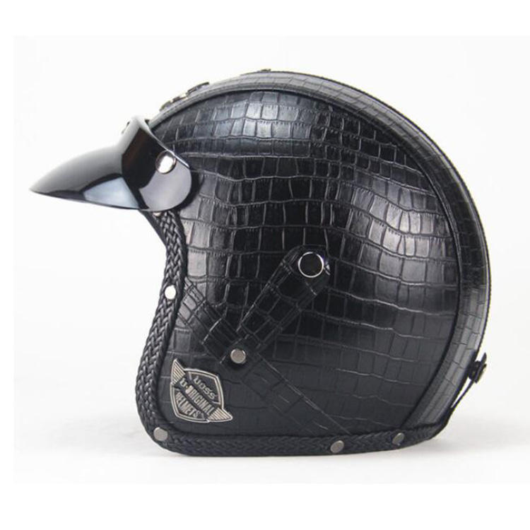 Motif crocodile noir