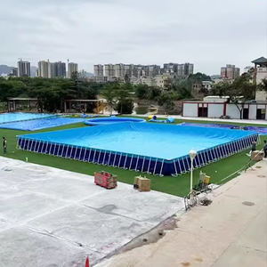 Usine Personnalisé Support <span class=keywords><strong>Piscine</strong></span> Cadre En Métal Amovible <span class=keywords><strong>Toile</strong></span> <span class=keywords><strong>Piscine</strong></span> Enfants <span class=keywords><strong>Piscine</strong></span> Pet Salle De Bains 500-10000 - Product Image 6