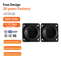 Haut-parleur Hi-Fi pleine gamme de 1,75 pouce (55 mm) pour usine |   Haut-parleur professionnel en métal magnétique pour unité audio 4 10-30W, accessoires pour haut-parleurs