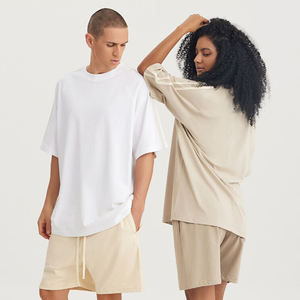 Camiseta de gran tamaño, venta al por mayor, camisas para hombre, camiseta de alta calidad de 240gsm, camiseta de algodón 100%, camisetas impresas personalizadas - Product Image 5