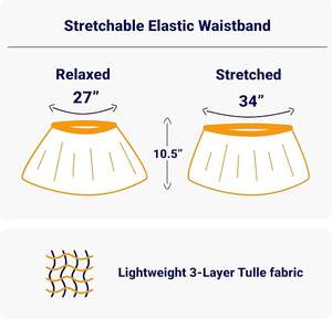 Jupes courtes <span class=keywords><strong>tutu</strong></span> néon 3 couches pour Halloween pour femmes Mardi Gras Carnaval Party - Product Image 6