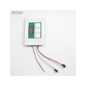 Gradateur de détection de Radar DC12V de haute qualité 5A 60W affichage anti-buée du temps et de la température interrupteur de capteur tactile pour la lumière du miroir - Product Image 1